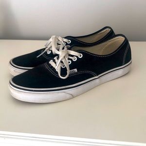 Vans black Mens 10.5 Women’s 12